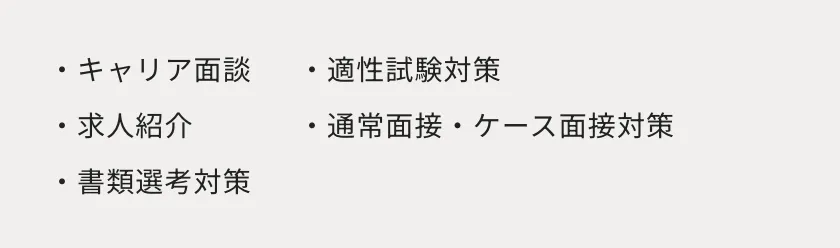 対策一覧